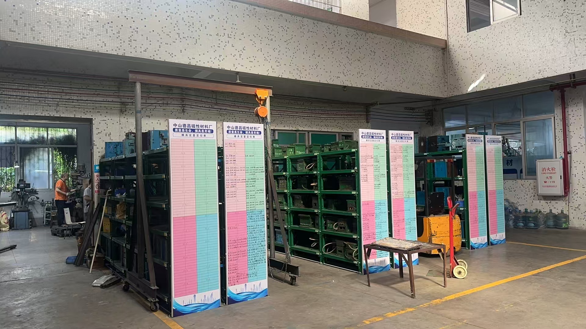 Factory equipment view